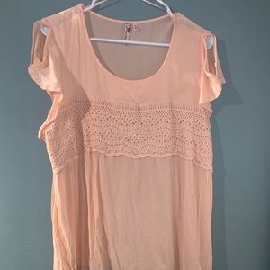 Red Camel 1X Blush Blouse